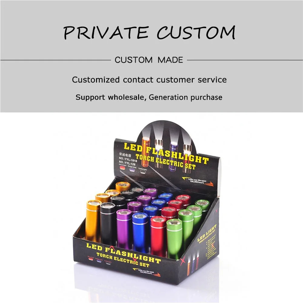 Портативный мини фонарь Q5 СВЕТОДИОДНЫЙ Карманный водонепроницаемый с питанием