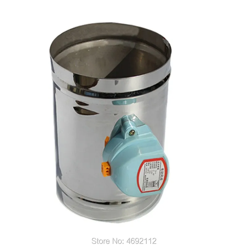 Электрический воздушный Соленоидный клапан из нержавеющей стали 220 В 100 мм