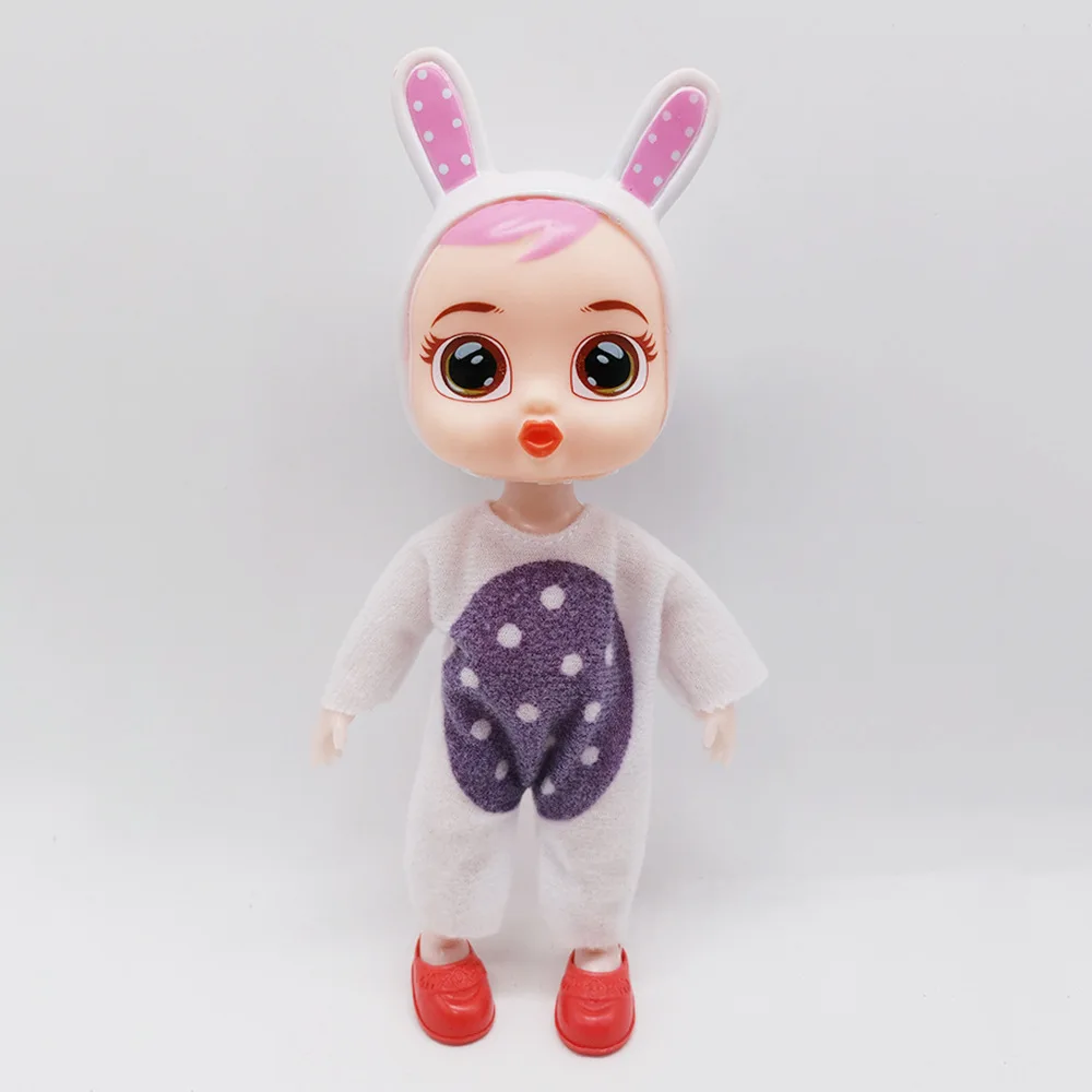 Мини Детские куклы 13 шарнирная подвижная BJD кукла милая голова животного с одеждой обнаженное тело 16 см модные куклы игрушки