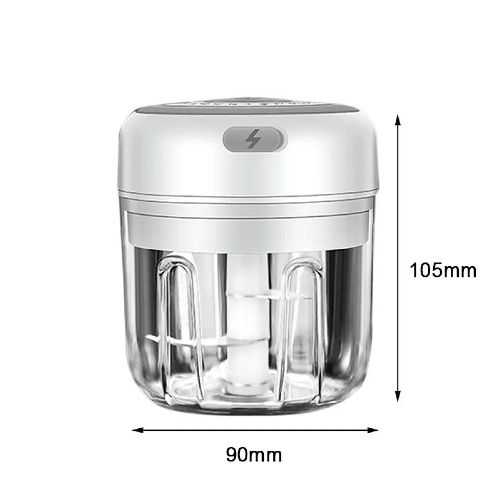 Электрический миниатюрный измельчитель чеснока Еда растительного Сердцеед