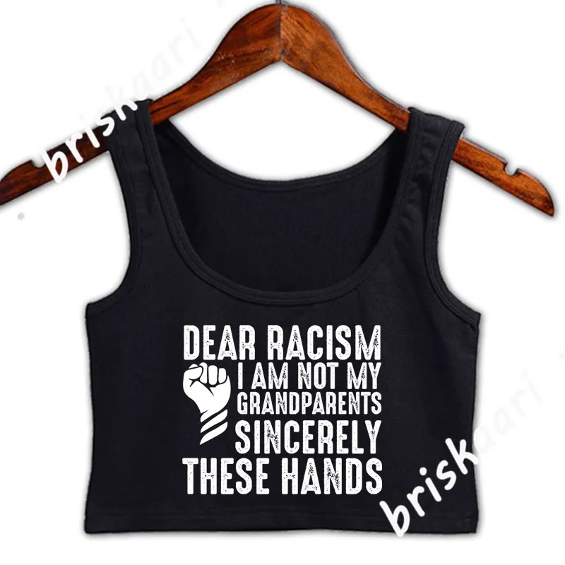 

Женский укороченный топ с надписями на моих бабушках и дедушках