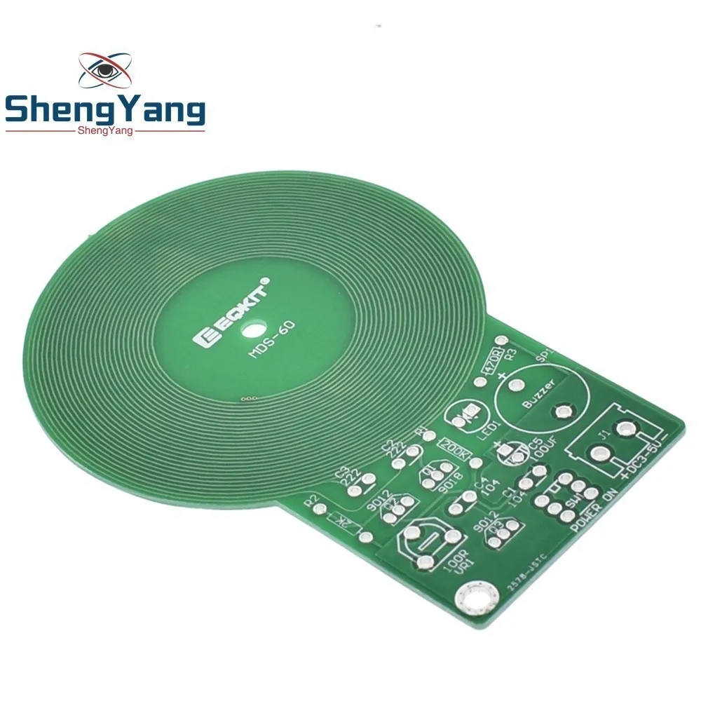 DIY Kit детектор металла Комплект Электронный комплект DC 3 V-5 V 60 мм Бесконтактный Сенсор модуль DIY электронные детали детектор металла