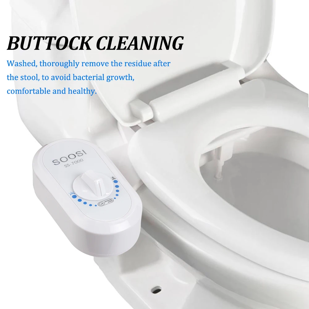 Неэлектрическое биде сиденье на унитаз или самоочистки насадка-пресная вода