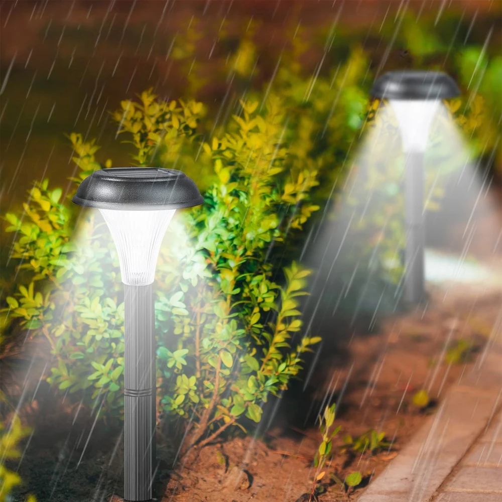 

BRELONG Solar Outdoor Waterproof Lawn Light Sensor LED Ground Plug Light IP65 for Courtyard Garden