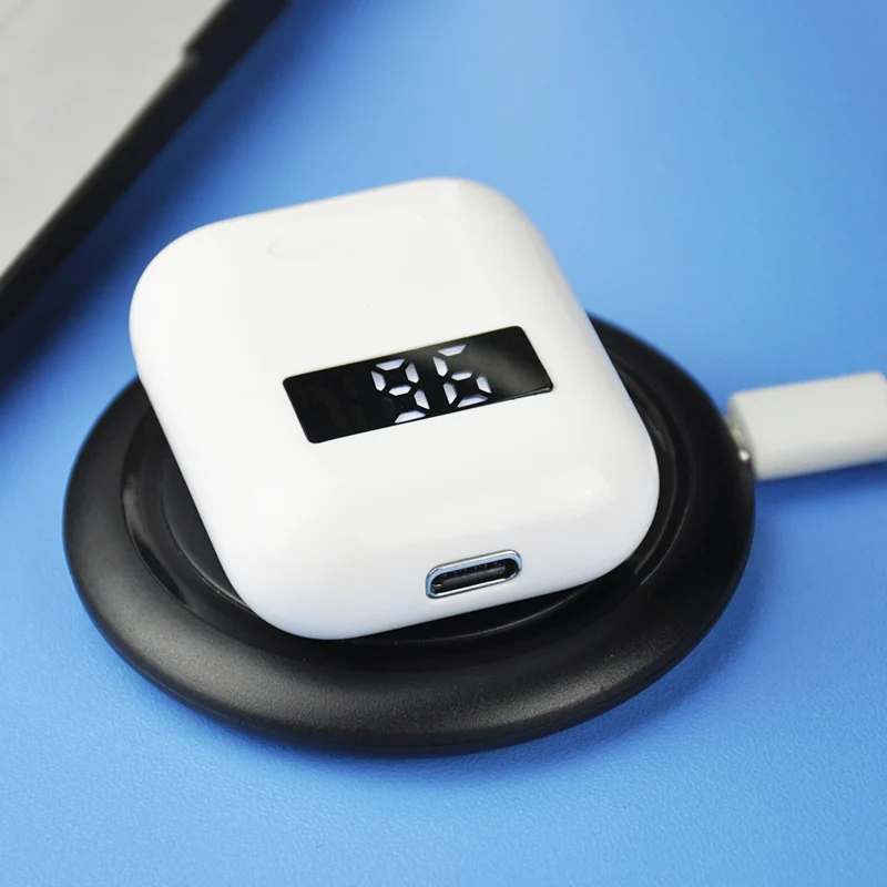 

Portable QI Wireless Headphones Charger Dock Station Pad For Apple Airpods Max Pro 2 3 4 Fast Charging Base