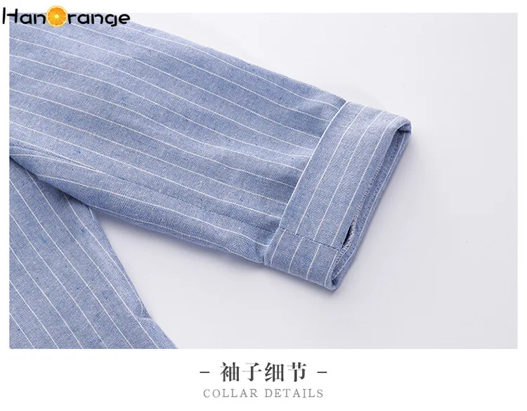 Женский полосатый блейзер из хлопка и льна куртка с рукавом 3/4 одной пуговицей