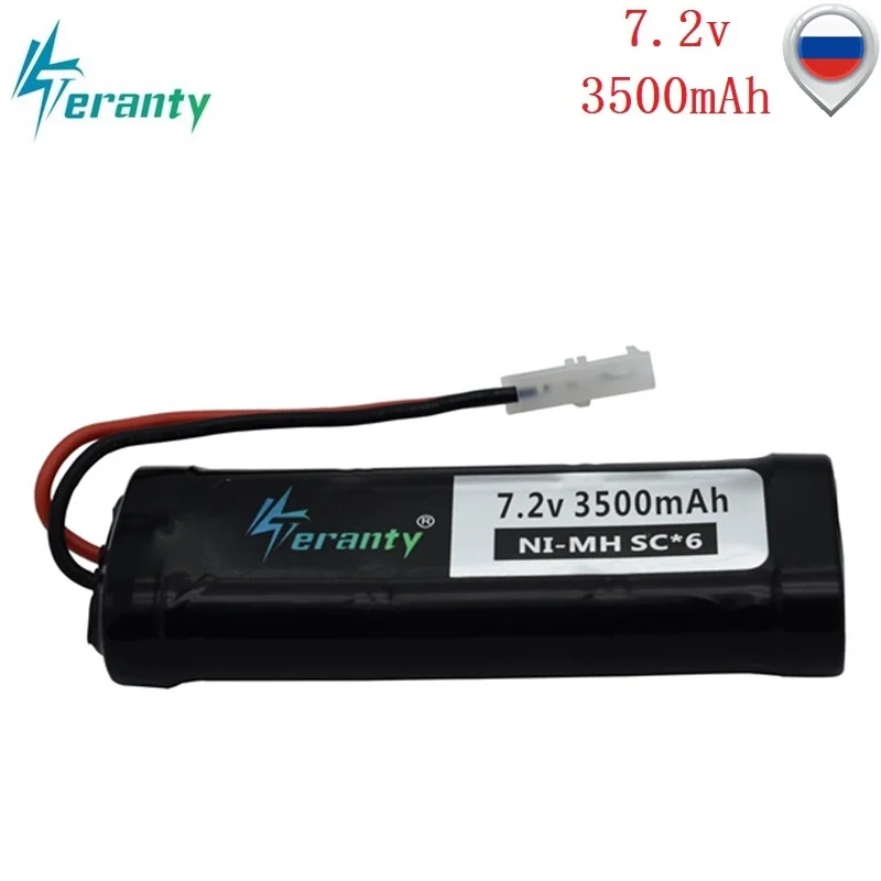SC * 6 ячеек 7 2 V 3500mAh 15c может перезаряжаемый Ni MH аккумулятор с 2P штепсельной вилкой