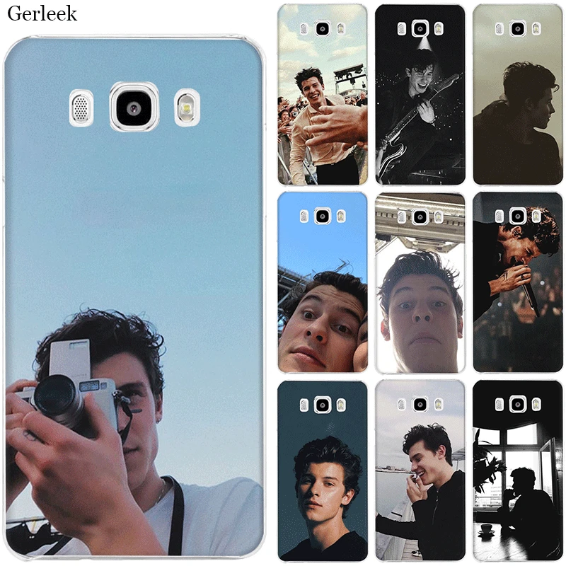Мобильный телефон чехол для Samsung J1 J2 J3 J5 J6 J7 Prime жесткий Shawn Mendes