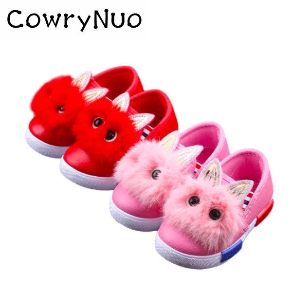 Стельки 13-18 см осенне-зимняя мультяшная обувь для девочек Симпатичные Детские