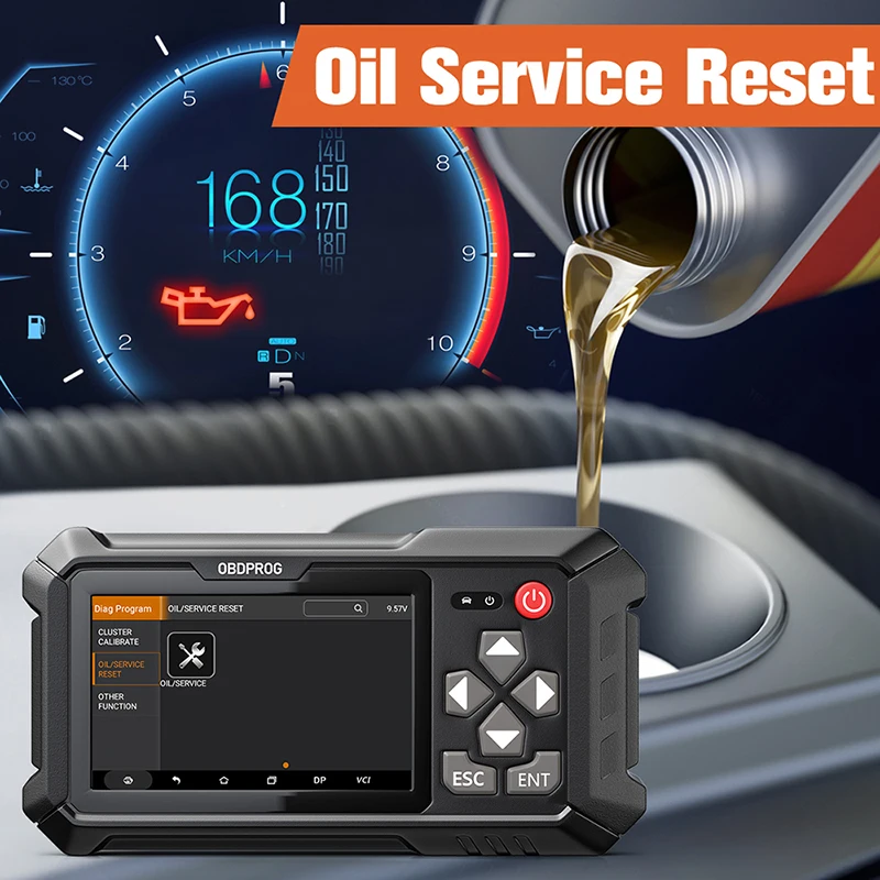 Автомобильный кластер OBDPROG M500 для калибровки OBD2 Диагностика сброса масла