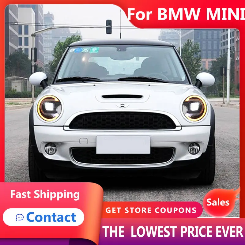 Мини-головной светильник HANA для BMW в сборе 2007-2013 MINI R55/R56 модифицированный
