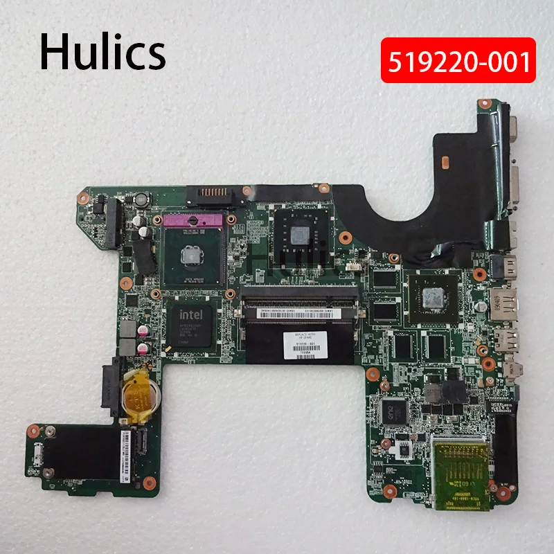 Hulics оригинальный 519220-001 ноутбук ПК HX16 для HP HDX16 519220 материнская плата DDR2 PM45 N10P-GE1