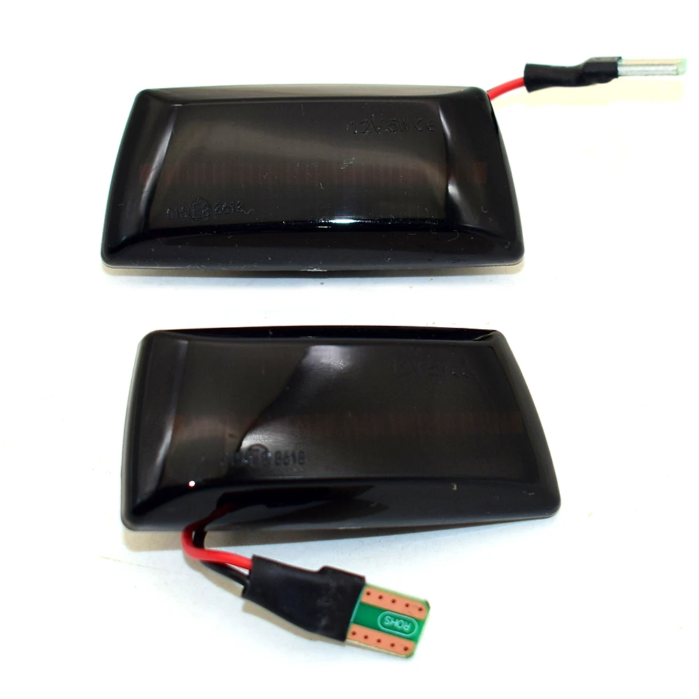 2 шт. светодиодный динамический последовательный светильник сигнала поворота