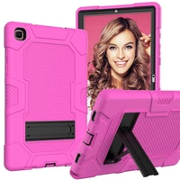 samsung galaxy tab a7 10 4 inch 2020 sm t505 t500 t507 multiple protection heavy armor case with bracket hit color tablet cover