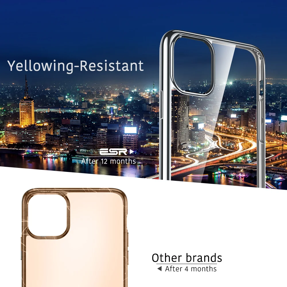 Чехол ESR для iPhone 11 Pro Max, мягкий чехол из ТПУ с рамкой для телефона iPhone 11 Pro, Роскошный ультра тонкий полный Чехол для iPhone 11