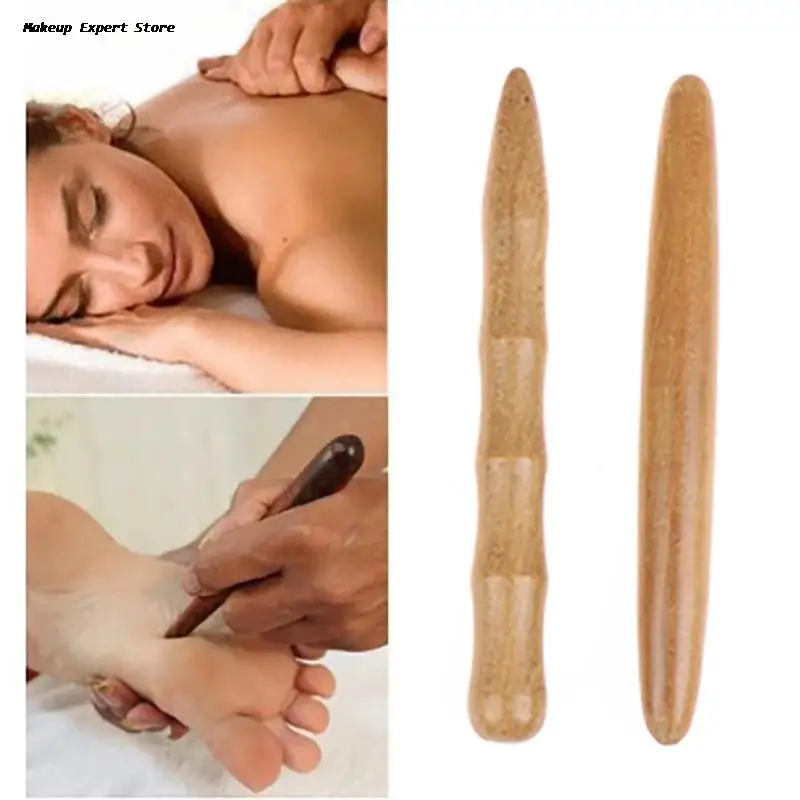 Houten Spa Voet Body Massage Stick Verlichten Spierpijn Ontspannen Tool cervical spine massage | Красота и здоровье