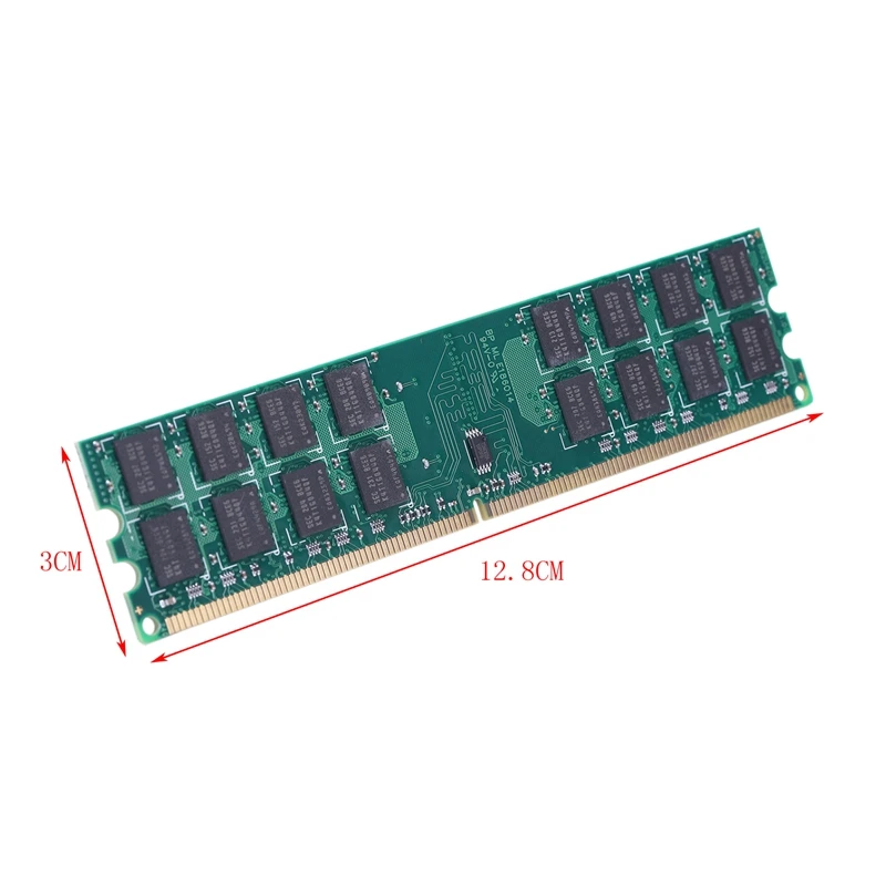 DDR2 4GB Memory RAM 1.5V 800MHZ PC2-6400 240 Pin Desktop DIMM Unbuffered Non-ECC for AMD Motherboard | Компьютеры и офис