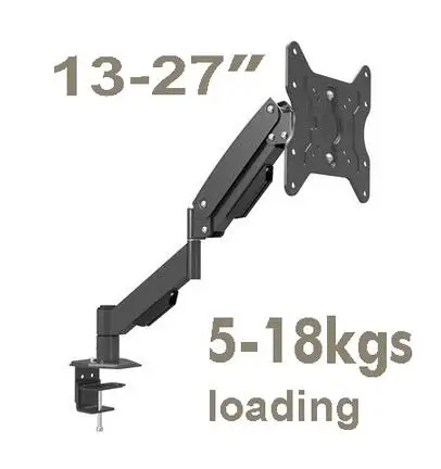 Телевизионная крепление с газовым пружинным механизмом Heavy Duty для монитора настольного компьютера All-in-One PC Table L153 on.