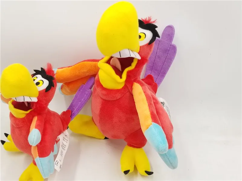 IAGO плюшевый 1" и 7" Аладдин парки мягкая игрушка попугай птица
