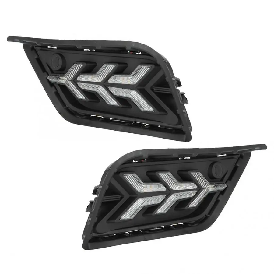 

1 Pair Universal 3 colors Car LED DRL Daytime Running Lights Daylights Fit for Tharu 2019( ) Car Styling tuning cars