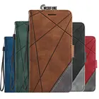 Кожаный чехол в стиле ретро для OPPO Realme C20 C3 C17 C11 C12 C15 C2 противоударный чехол-книжка с бумажником для Realme 5 6 6S 6i 7 7i Pro Полное покрытие