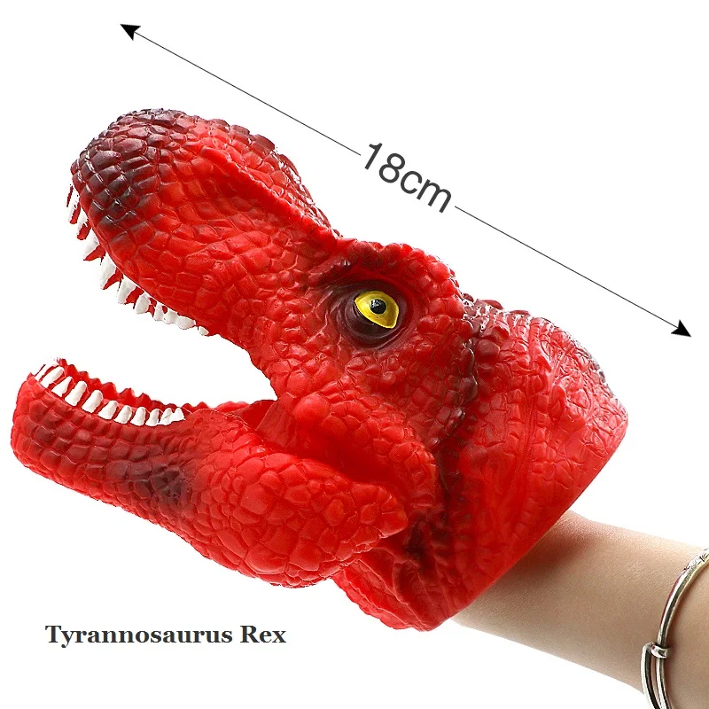 Куклы Динозавры T Rex перчатки динозавров мягкие резиновые реалистичные куклы
