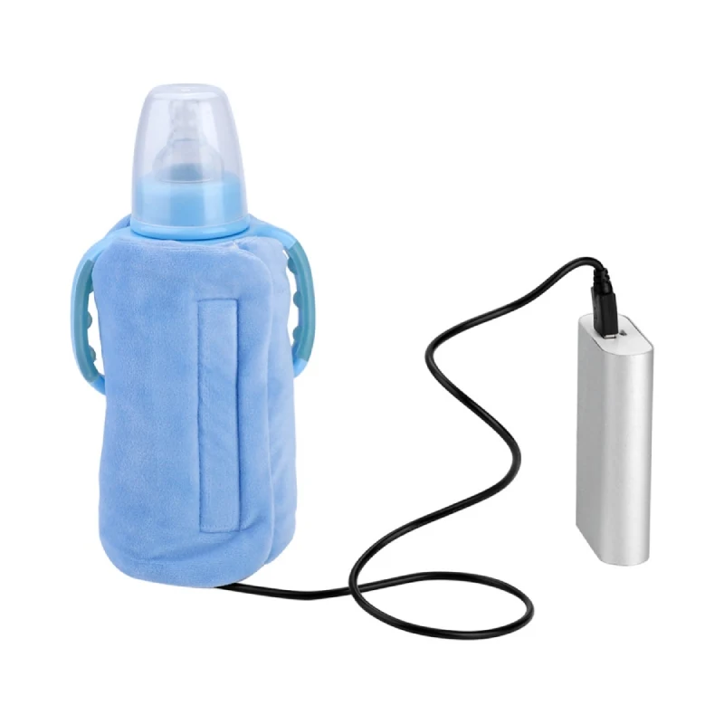 

USB-подогреватель для детских бутылочек, портативный дорожный подогреватель молока, бутылочка для кормления младенцев с подогревом, изоляци...