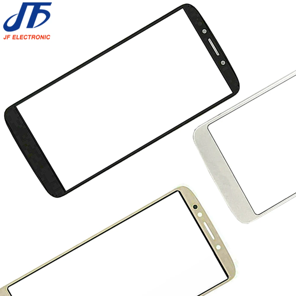 10 шт. сменная передняя внешняя стеклянная крышка сенсорной панели для Motorola Moto G6