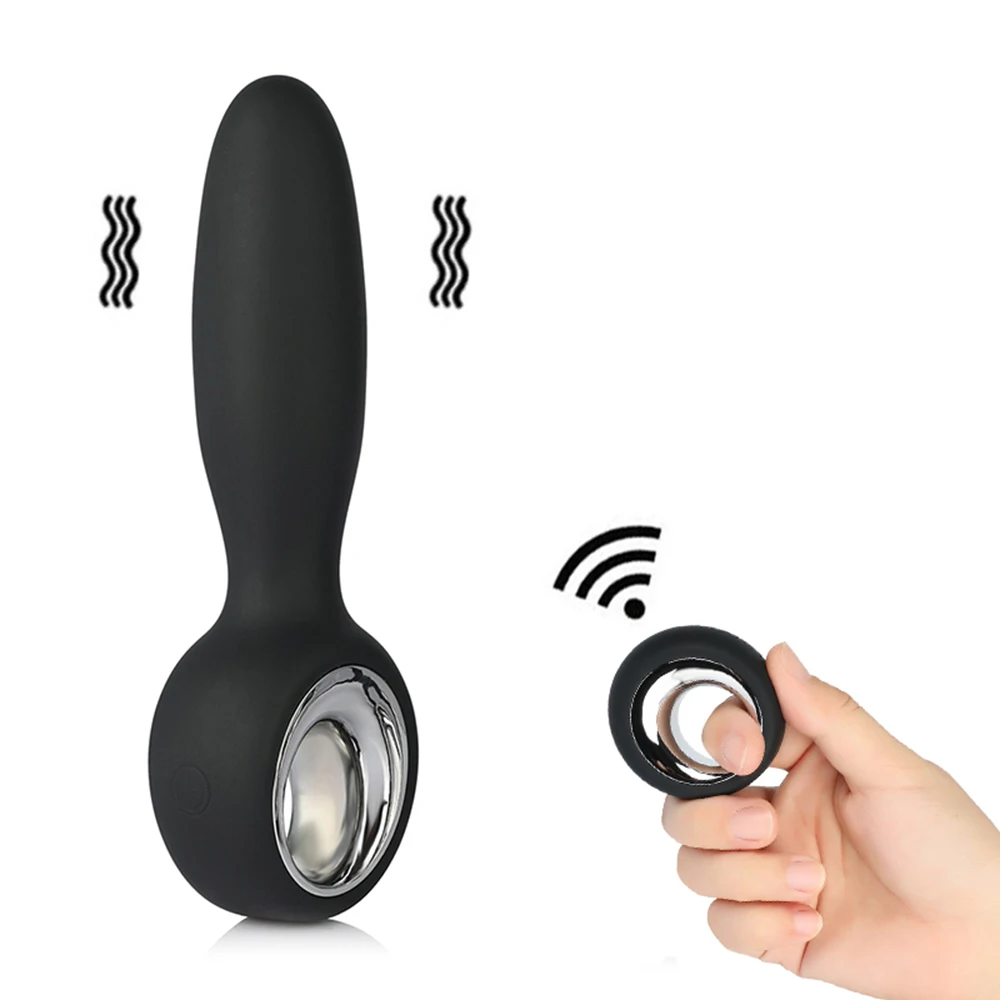 Анальная пробка с дистанционным управлением вибратор кольцом для женщин и