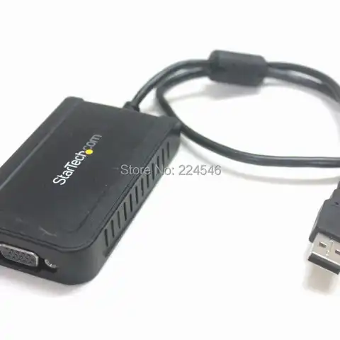 Внешняя видеокарта USB на VGA, адаптер мультимонитора 1920x1200 для StarTech USB2VGAE3 32 Мб DDR SDRAM