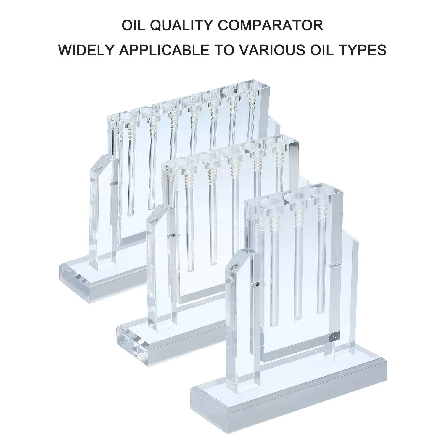Автомобильный компаратор качества масла с 3/5/7 трубками тестер вязкости