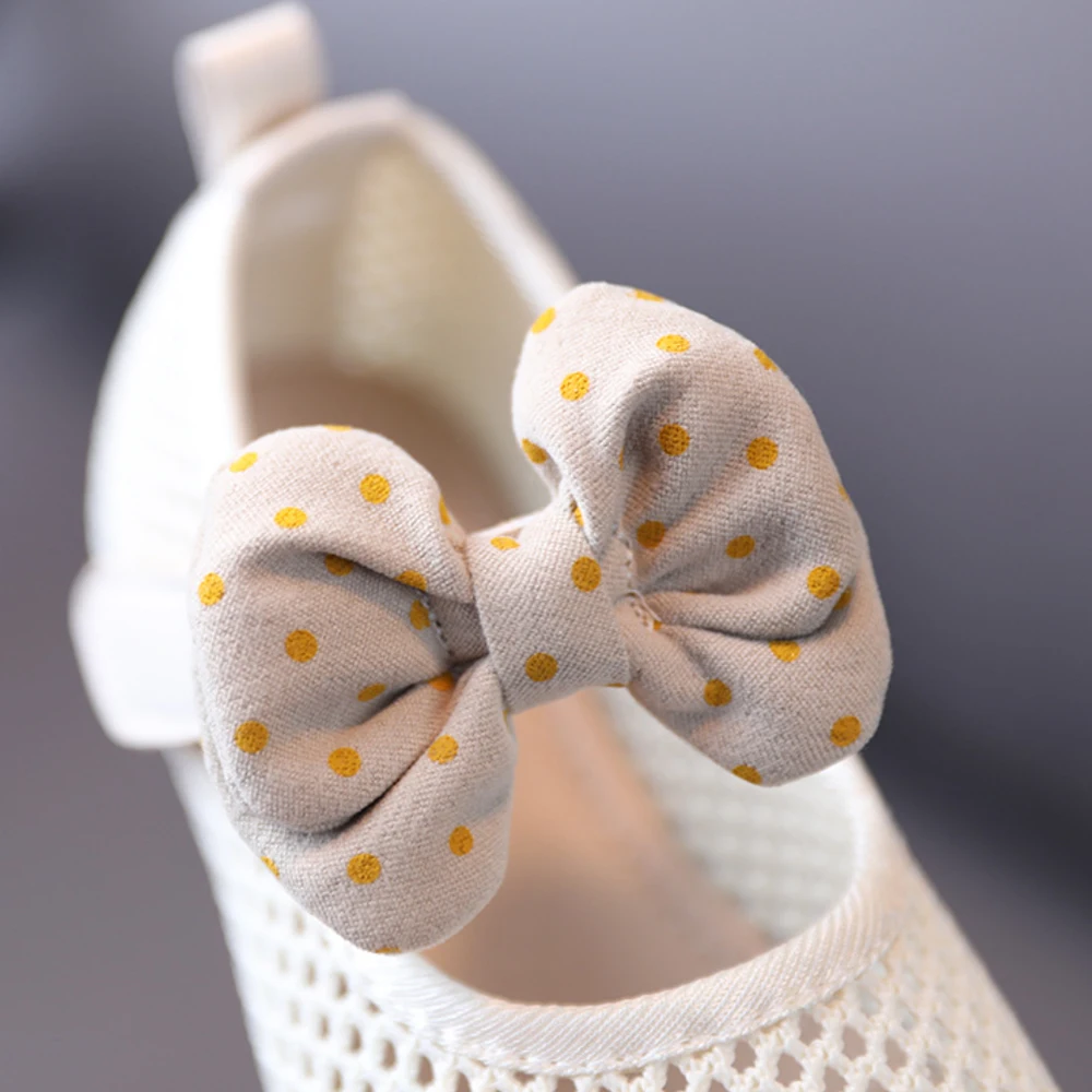 

Toddler Girls Net Summer Shoes Breathable Mesh Kids Solid Casual Shoes for Little Girls White Soft Shoes Princess Fashion 3t