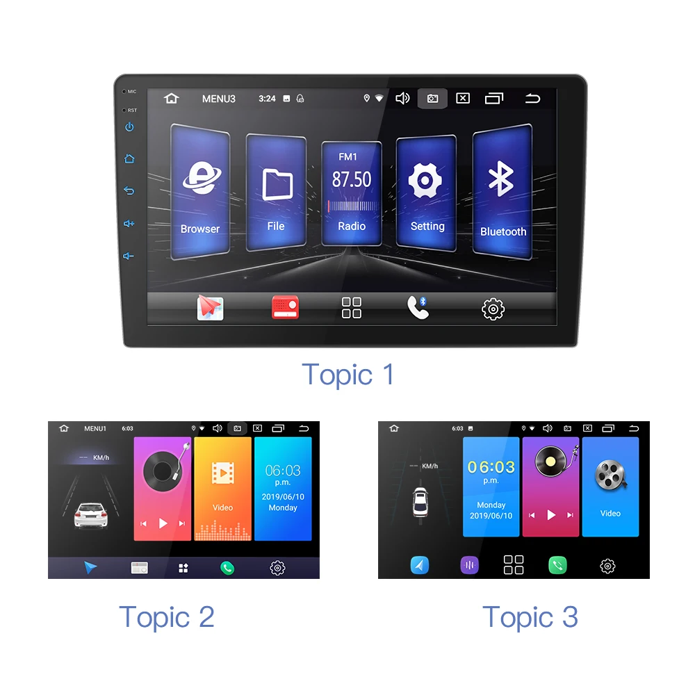 Автомагнитола 2 din 9 дюймов Android 0 DSP 2.5D IPS экран GPS навигация Wi Fi для KIA RIO K2 MP5