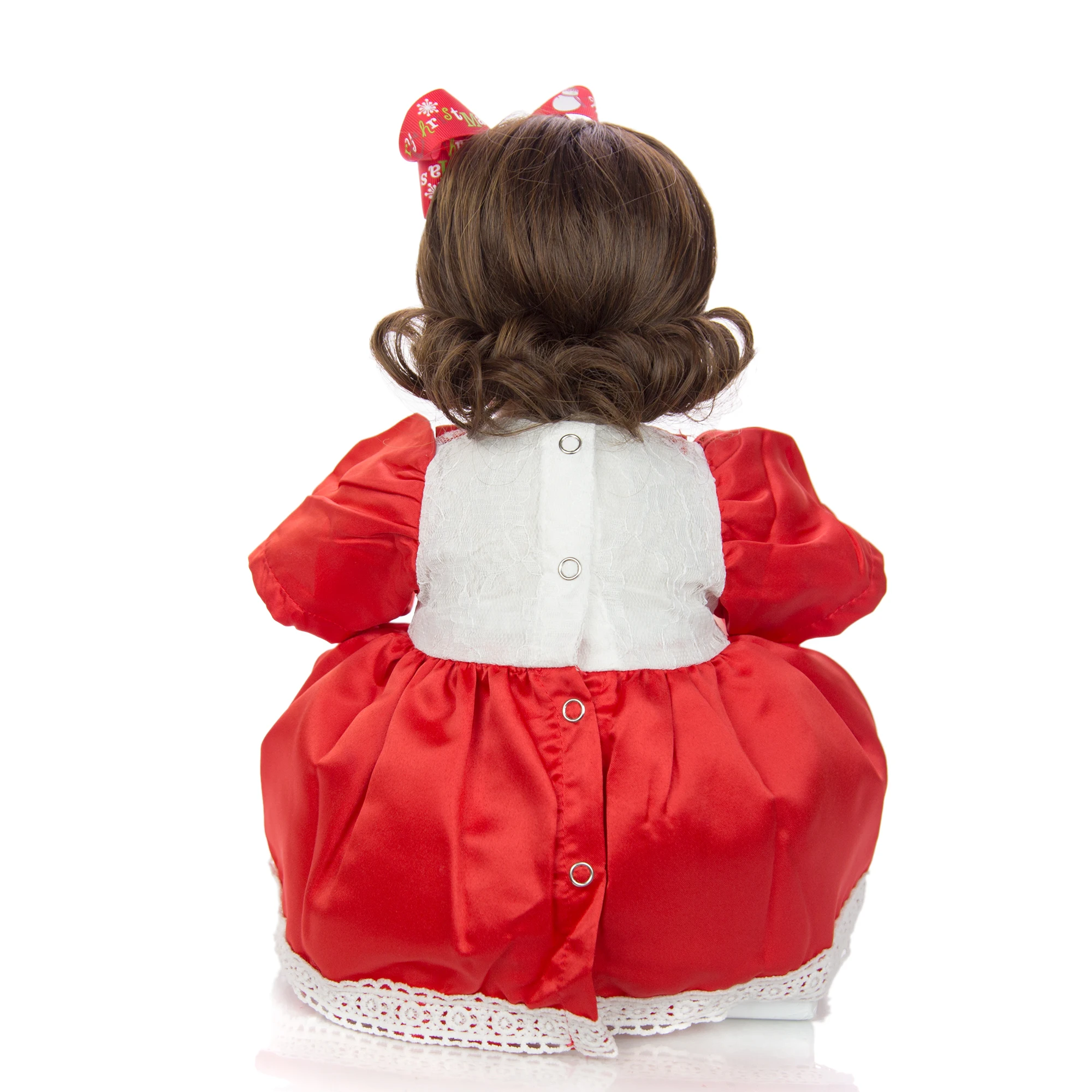 KEIUMI 18 дюймов модная Кукла для новорожденных ткань тела Реалистичная Boneca игрушка
