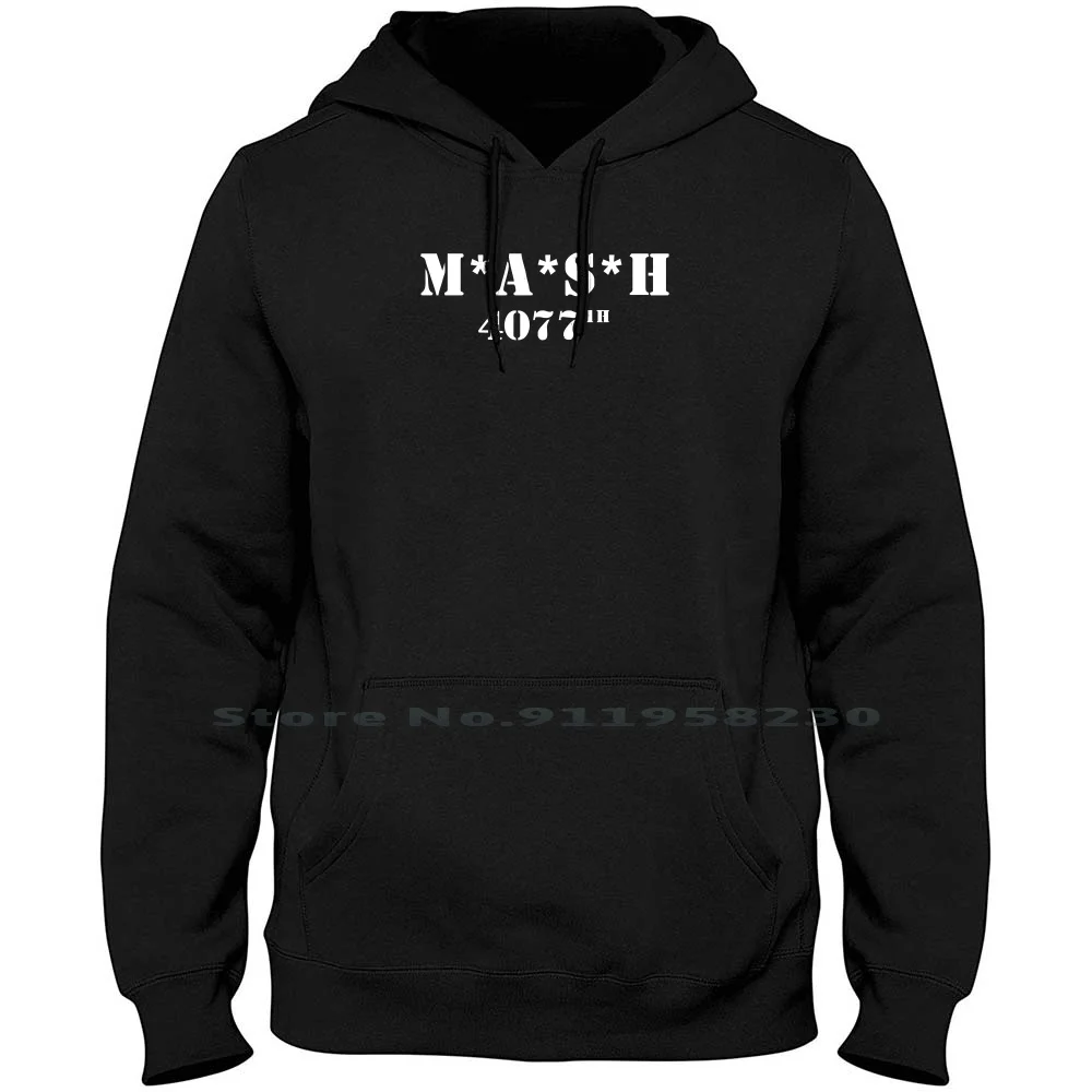 

Mash Men Women Hoodie Pullover Sweater 6XL Big Size Cotton Humorous Music Movie Humor Tage Fun Ash Age Us Ny Funny Music