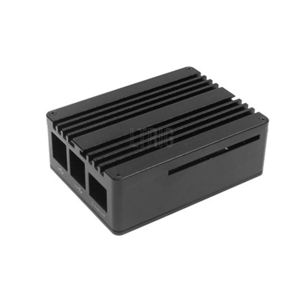 

Raspberry Pi 4 shell thin aluminum shell passive cooling rugged portable