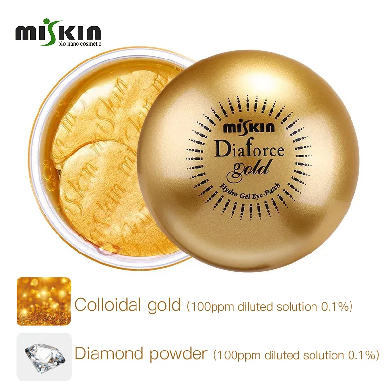Корейская косметика Miskin Diaforce Золотой гидролизованный коллагеновый гель Luxrious Eye