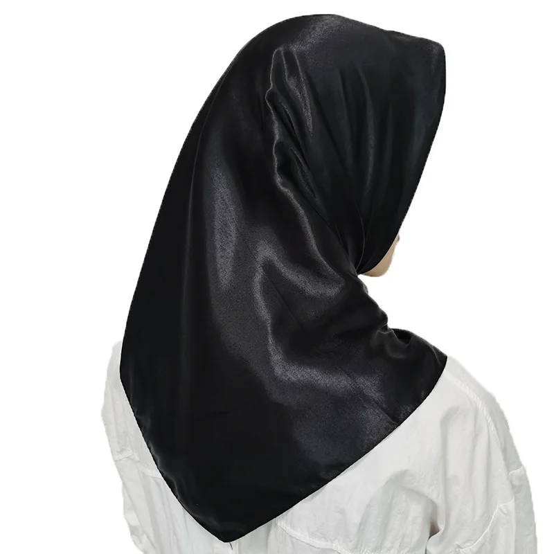 Платок Шелковый женский сатиновый хиджаб 90 х90 см |