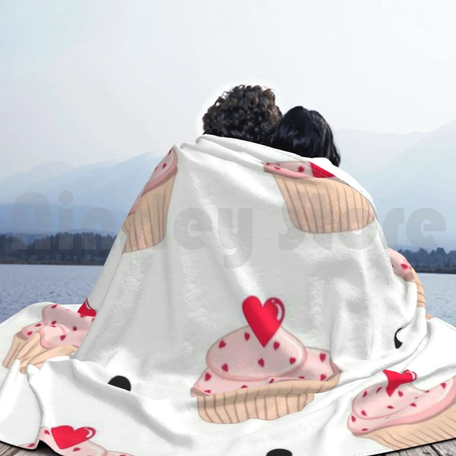 Одеяло с узором торта модное одеяло на заказ пончик десерт еда сладкое домашнее