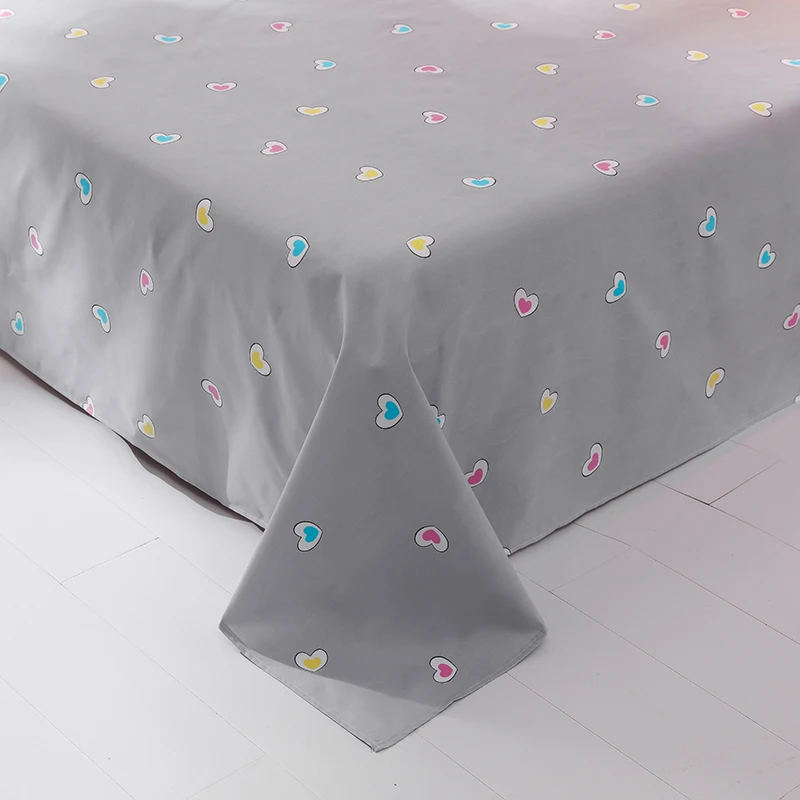 Комплект постельного белья King Size 3/4 шт. Семейный комплект с простыней