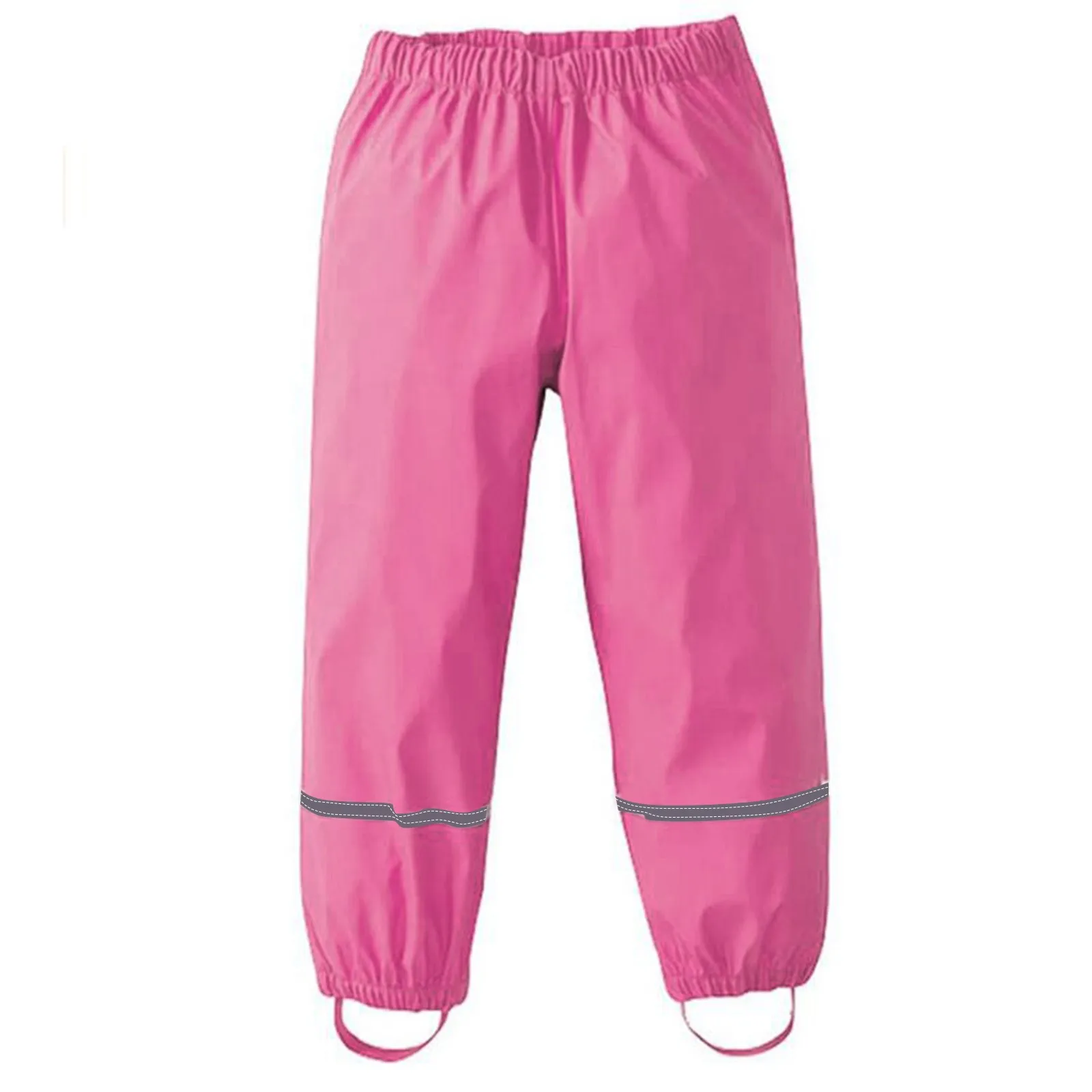 2021 Waterproof Kids Pants Mud Children Thin Windproof And Breathable Outdoor Rain Pantalones NiñA Брюки Для Девочек | Мать и