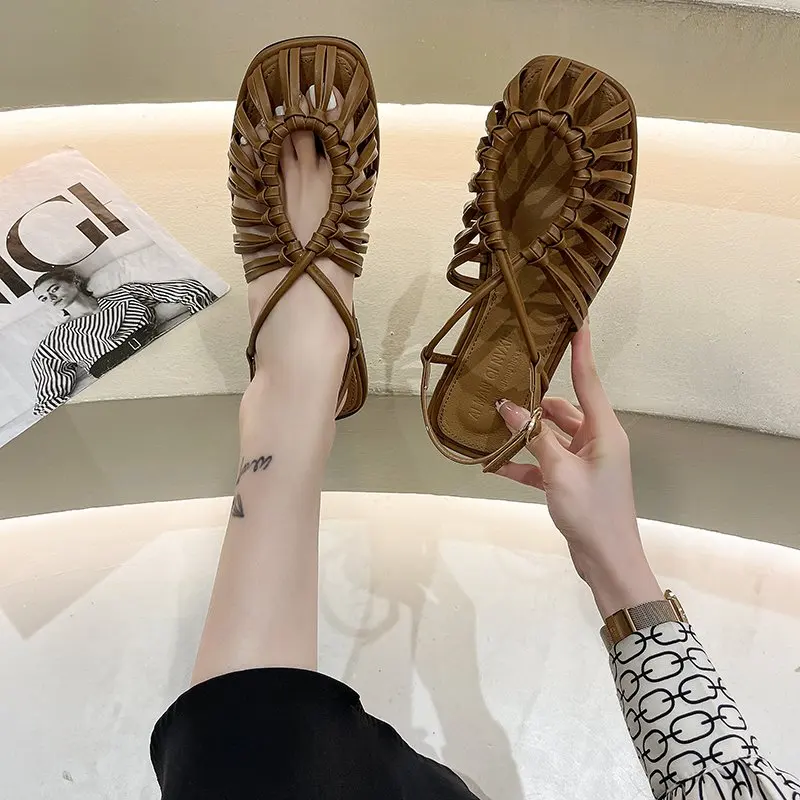 

LLOGAI Bailamos Women Flip Flops Sandals Lady Summer New 2021 Lady Sandals Shoes Slippers High Heels Slipper Females Sandalias