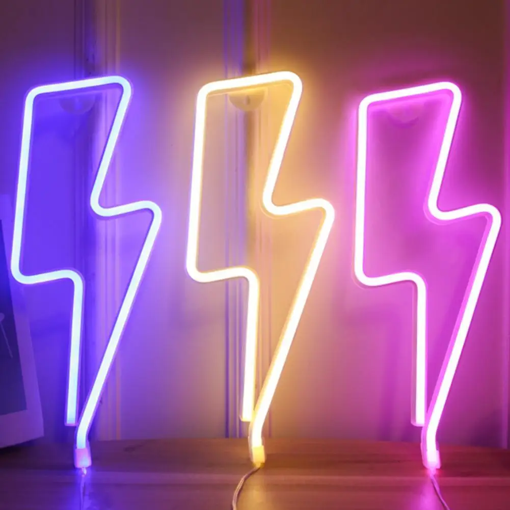 

Valentine's Day Colorful LED Light Portable Neon Sign Lamp Wall Decoration for Home Party Wedding