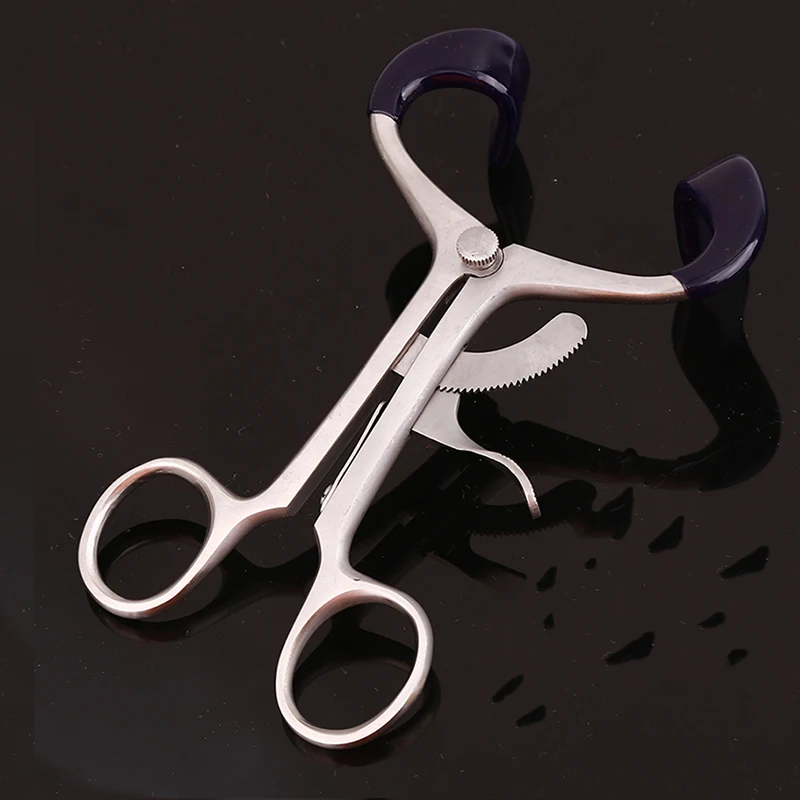 

1pc Dental Mouth Retractor Opener Forcep Tools Stainless Steel Pliers Opening Measuring Forcep Heat Resisting Material