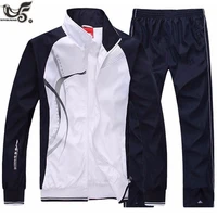 new mens set spring autumn men sportswear 2 piece sport suit jacketpant sweatsuit men clothing basketball tracksuit set