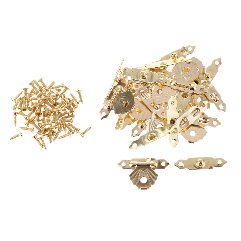 

12pcs Antique Lock Buckle Hasp for Handmade Box/Watch Box/Gift Box/Wine Box