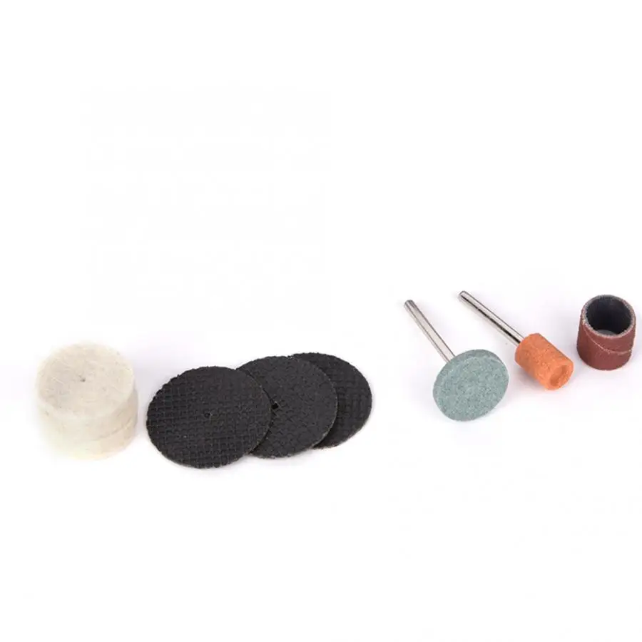 93 шт. роторный инструмент Аксессуар Набор бит шлифовальный полировальный для