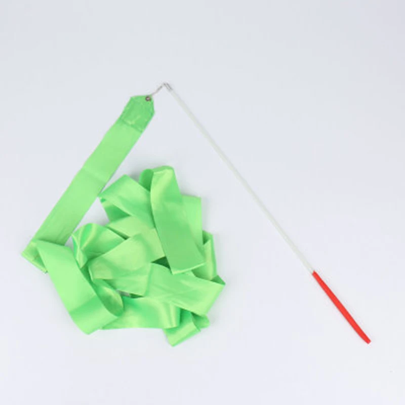 Красочные ленты для тренажерного зала 2 м/4 м/6 м танцевальные ритмичные блестящие