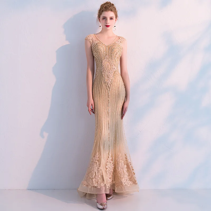 

YILIBER New simple wedding dress backless sleeveless design chiffon lace bride dresses princess dress plus size tailor-made