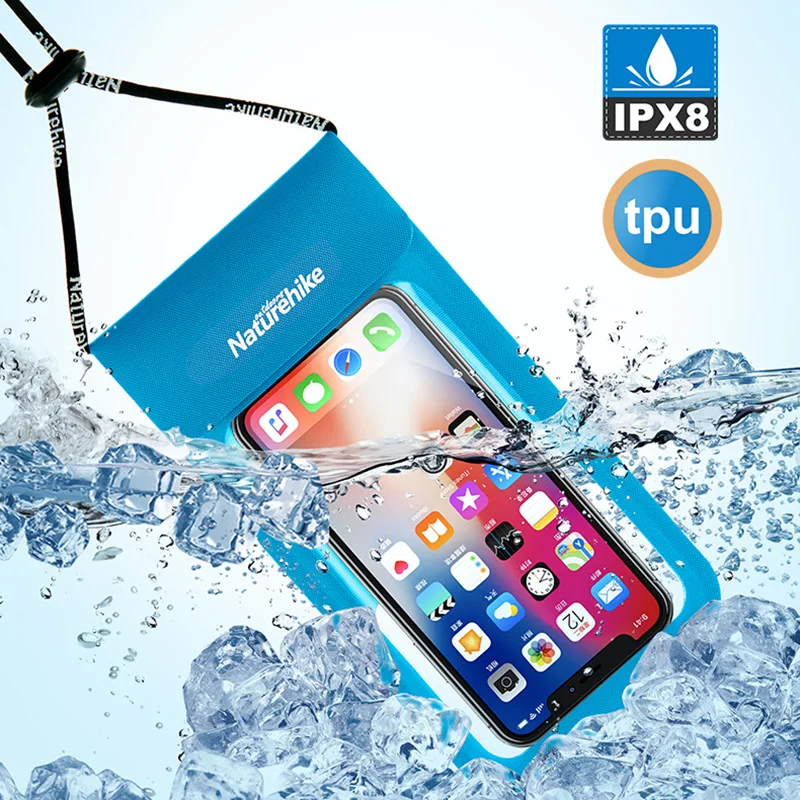 Водонепроницаемая сумка для плавания Naturehike IPX8 водонепроницаемый чехол телефона
